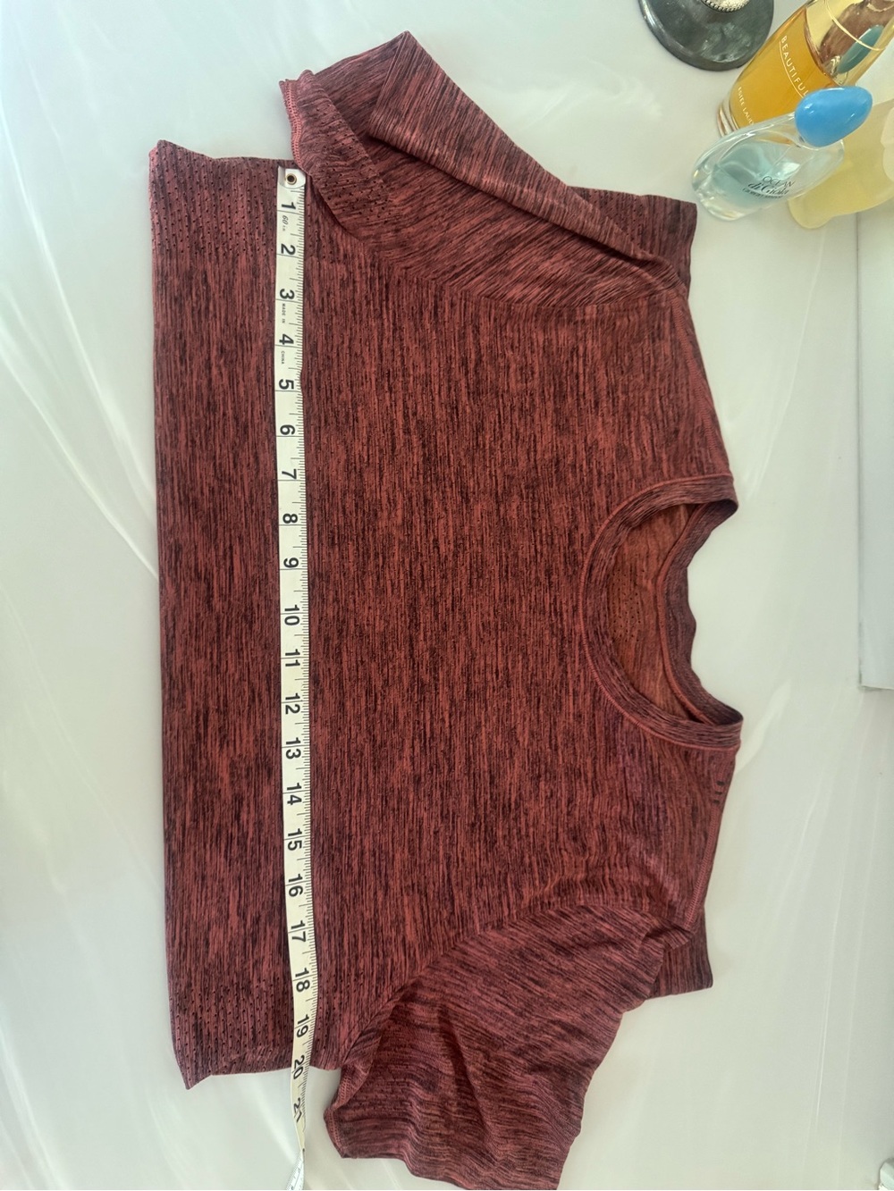 Lululemon Metal Vent Tech Surge Short Sleeve Obsidian / Brick Rose - Picture 6 of 9